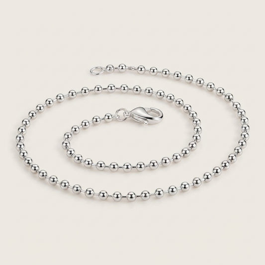 SilverAura Bead Chain image 1