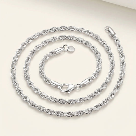 SilverTwist Chain image 1