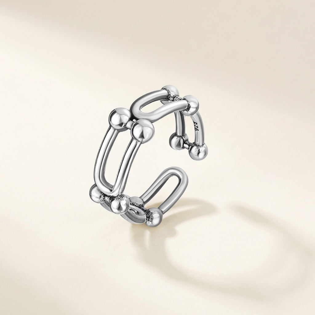 Arc U Halo Ring