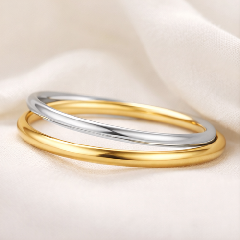 Halo Stack Ring